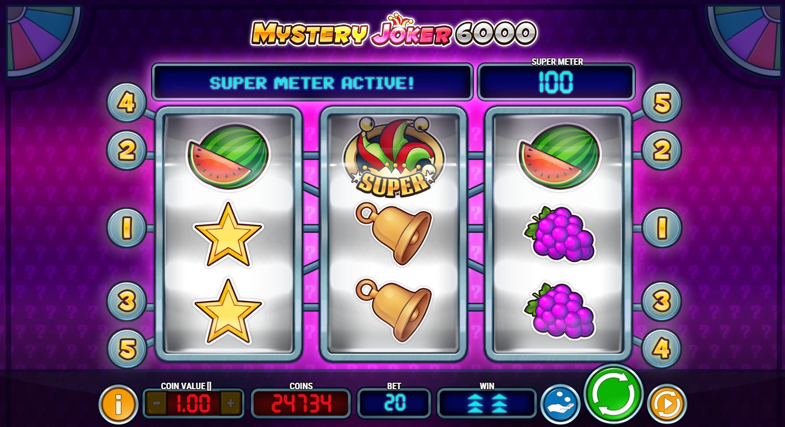 Mystery Joker 6000 (Таинственный джокер 6000) из раздела Игровые автоматы