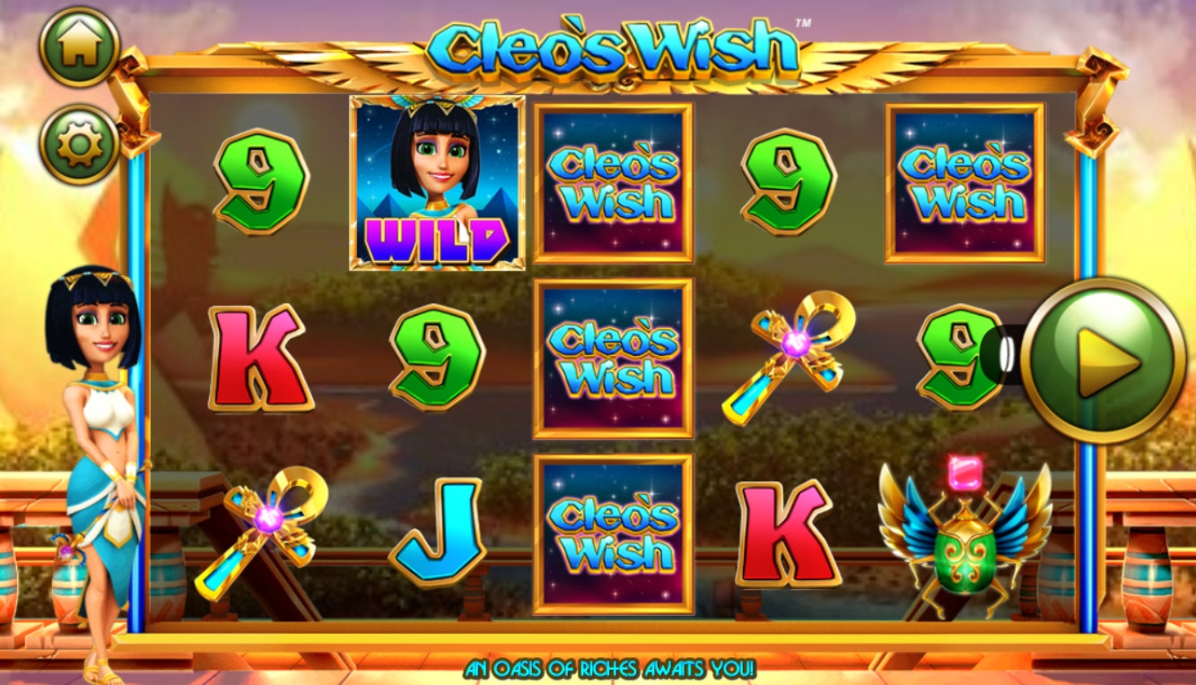Cleo’s Wish (Желание Клеопатры) из раздела Игровые автоматы