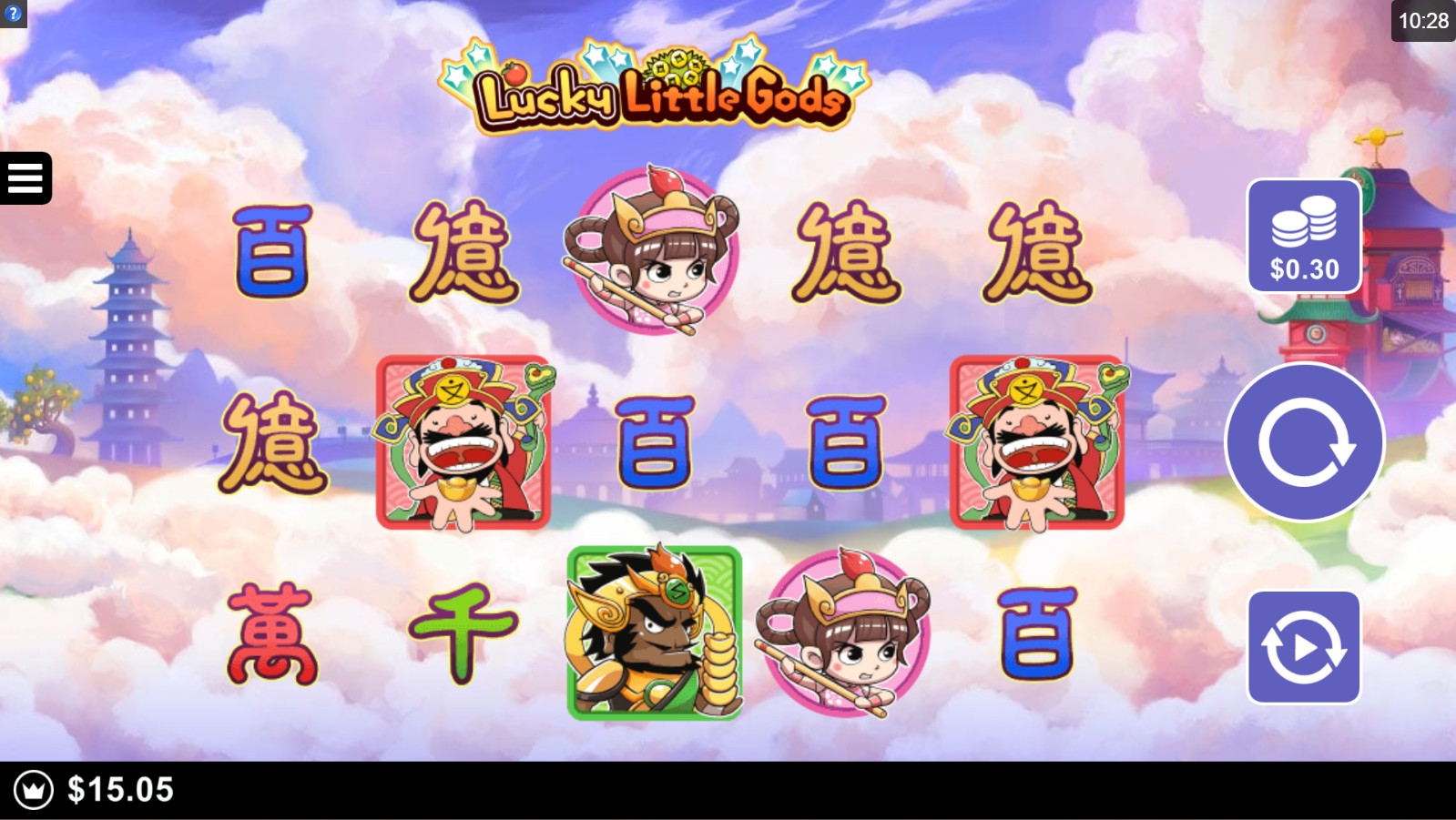 Lucky Little Gods (Везучие маленькие боги) из раздела Игровые автоматы