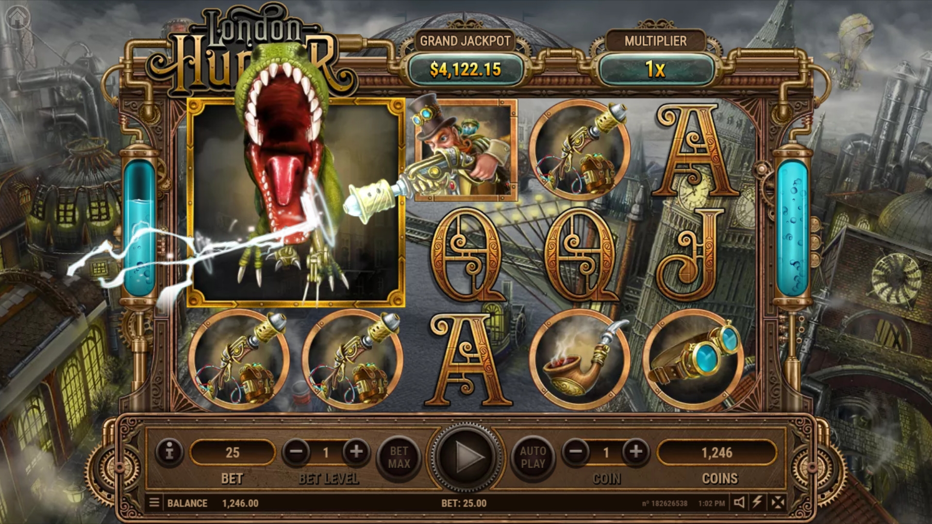 London Hunter (Лондонский охотник) из раздела Игровые автоматы