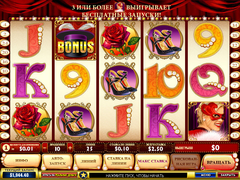 La Chatte Rouge (Рыжая кошка) из раздела Игровые автоматы