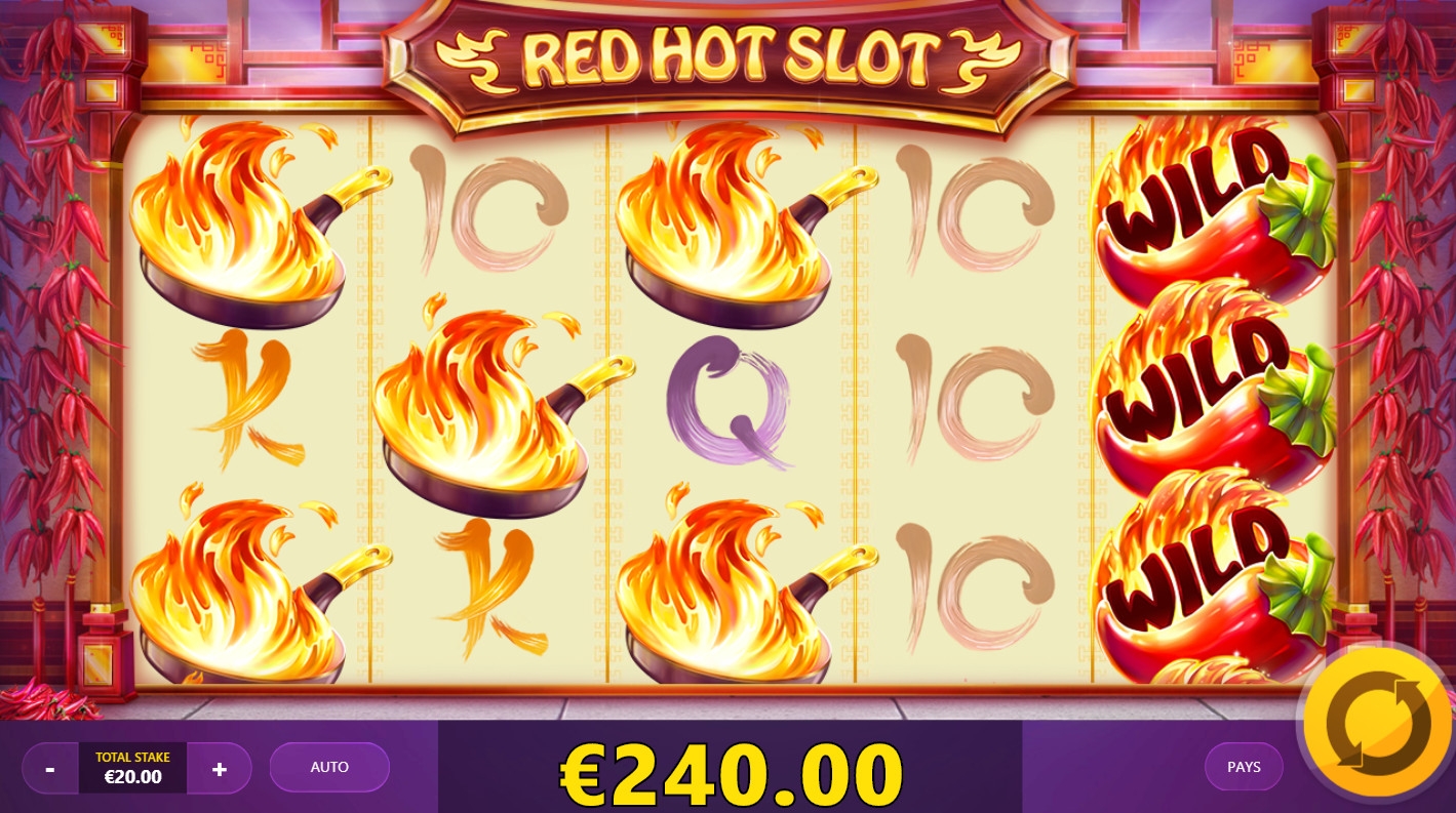 Red Hot Slot (Красный жгучий слот) из раздела Игровые автоматы