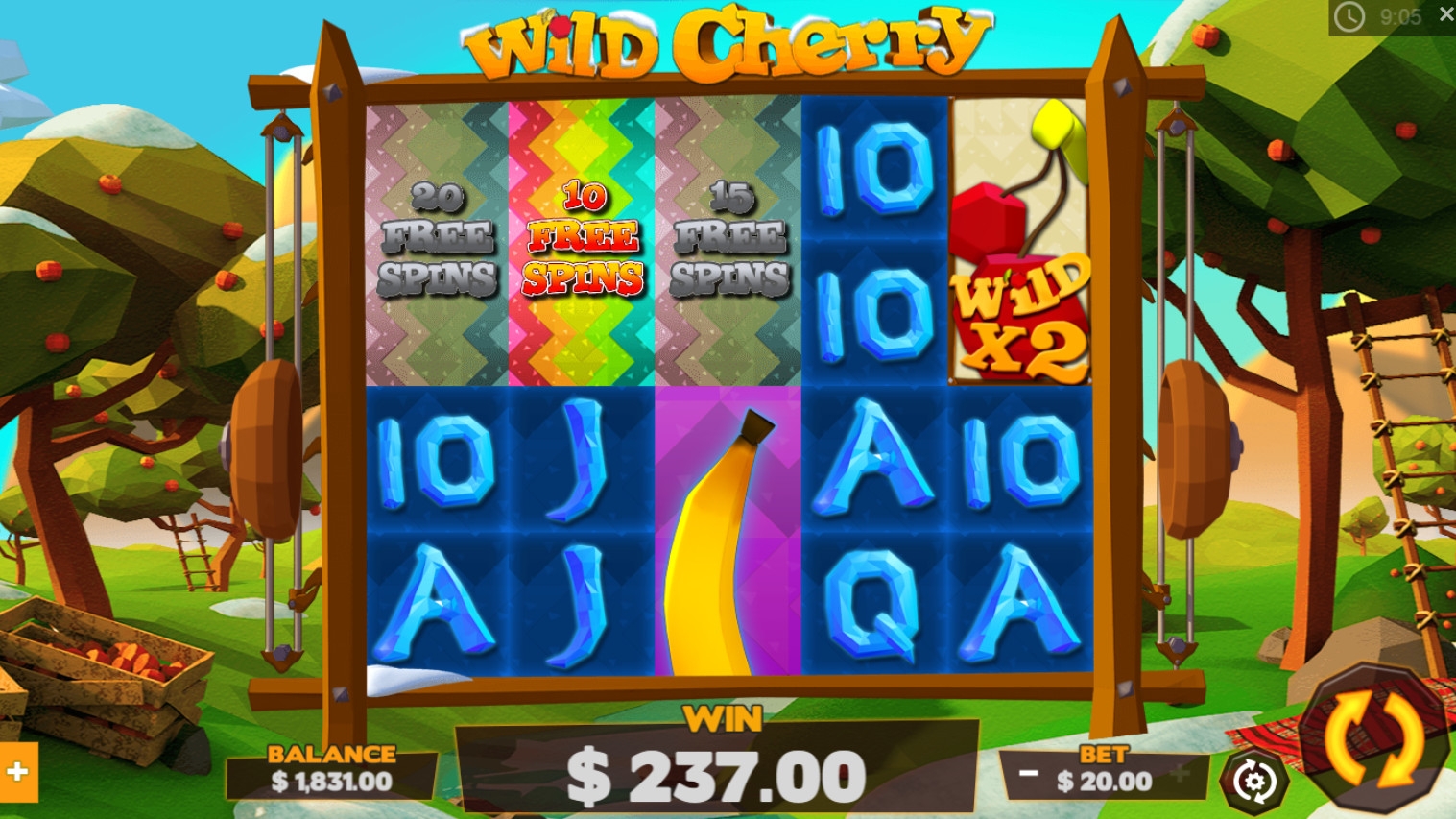 Wild Cherry (Дикая вишня) из раздела Игровые автоматы