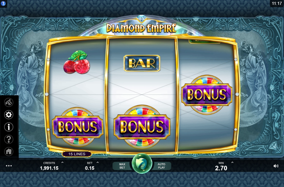 Diamond Empire (Бриллиантовая империя) из раздела Игровые автоматы