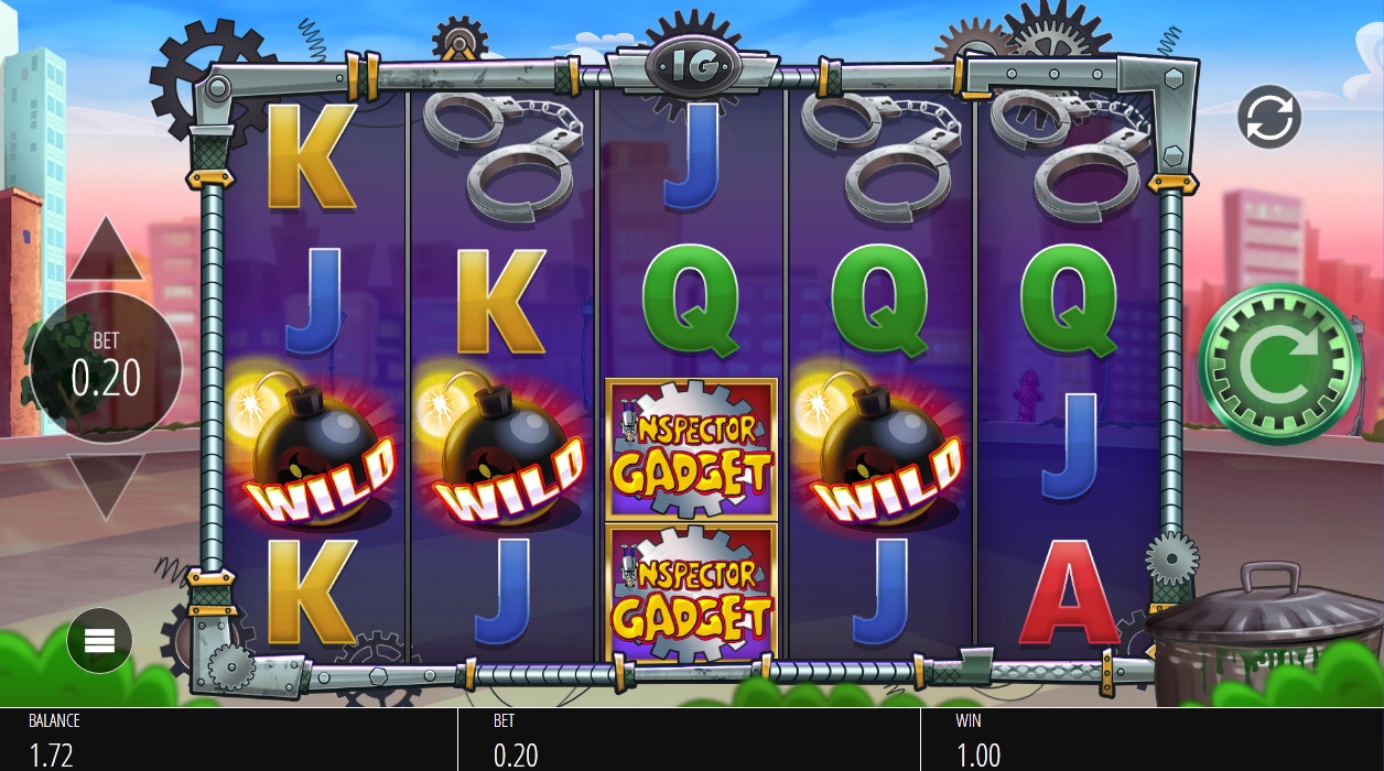 Inspector Gadget (Инспектор Гаджет) из раздела Игровые автоматы