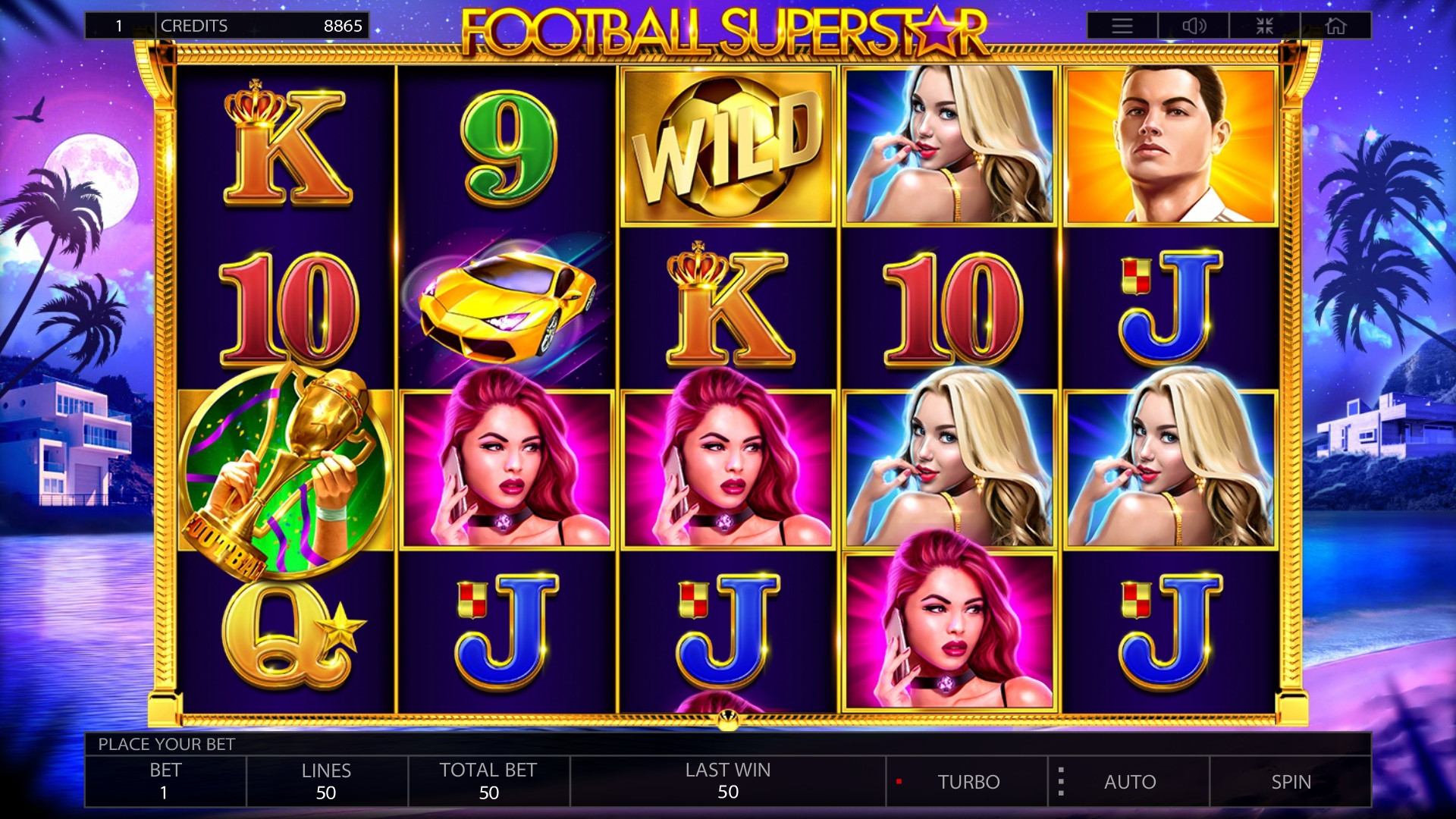 Football Superstar (Суперзвезда футбола) из раздела Игровые автоматы