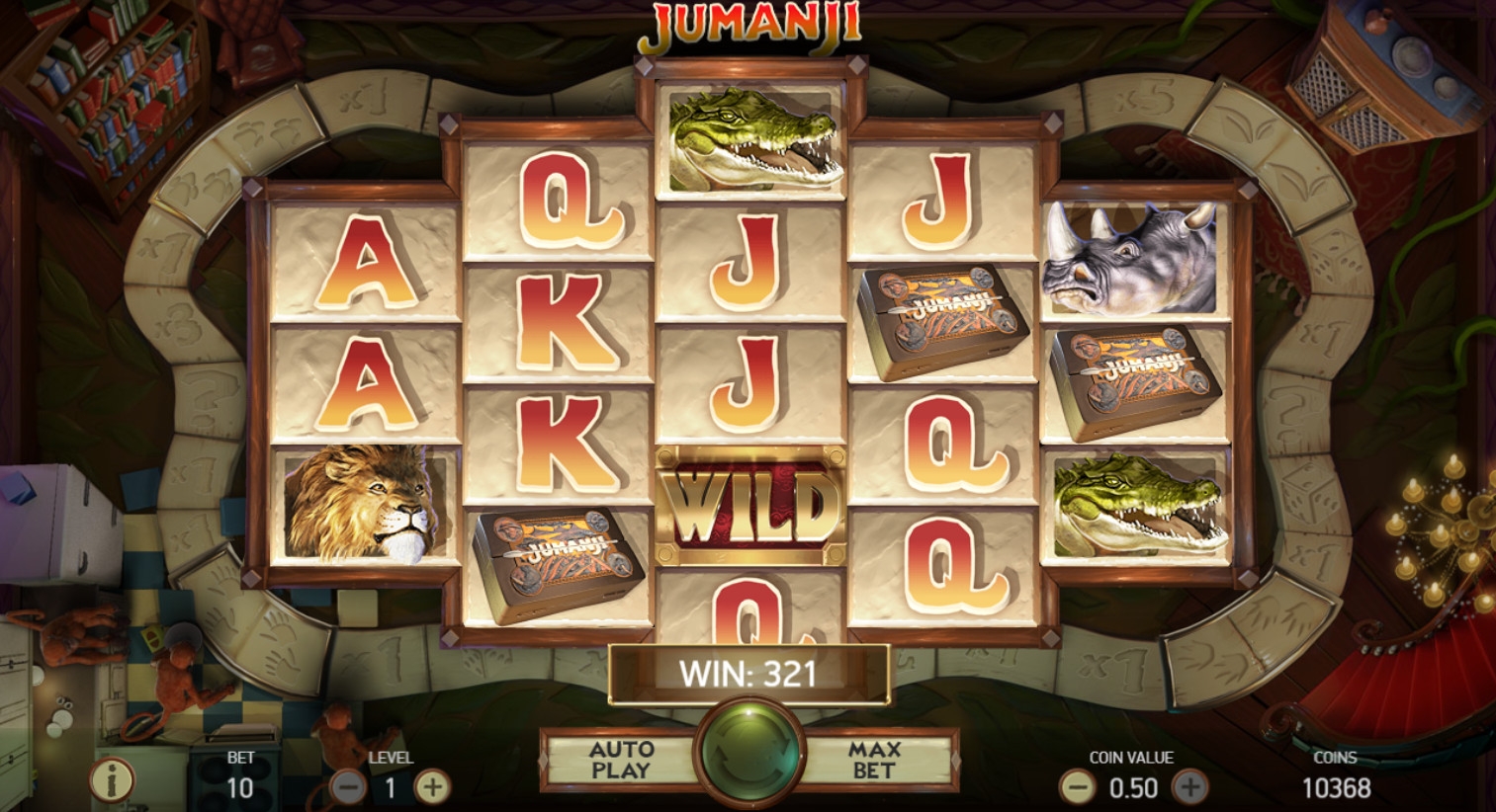 Jumanji (Джуманджи) из раздела Игровые автоматы