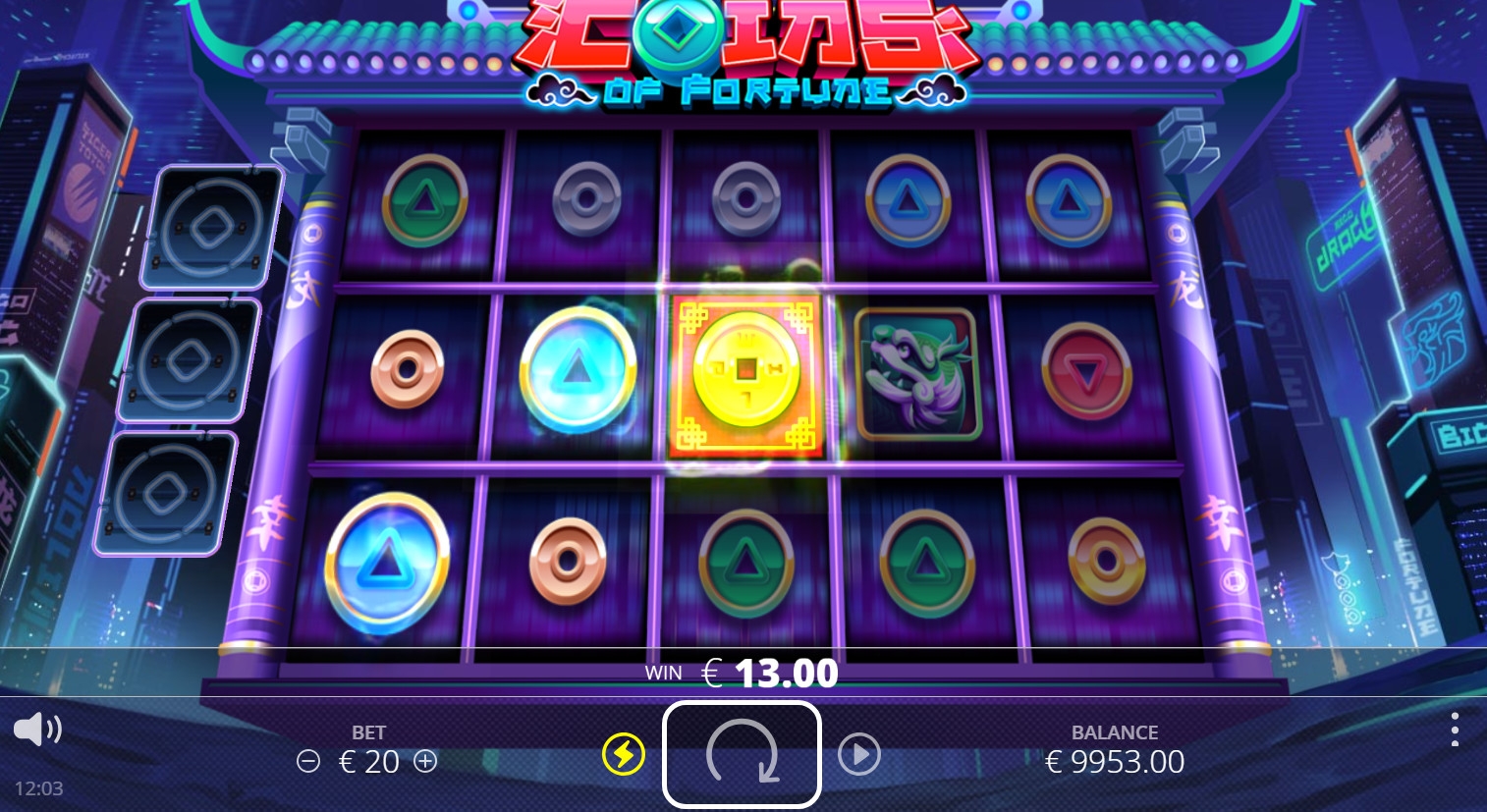 Coins of Fortune (Монеты фортуны) из раздела Игровые автоматы