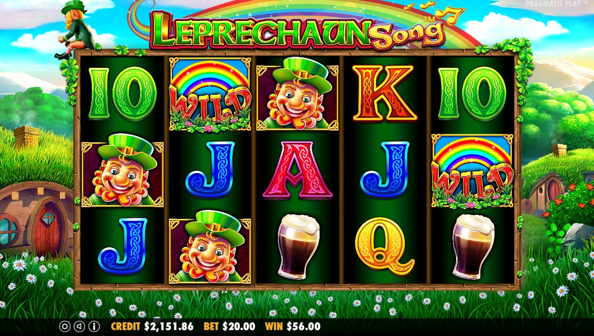 Leprechaun Song (Песнь лепрекона) из раздела Игровые автоматы
