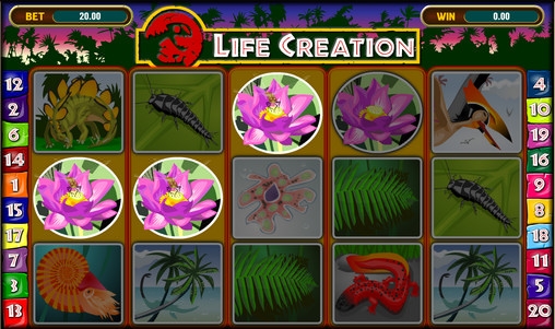 Life Creation (Сотворение жизни) из раздела Игровые автоматы