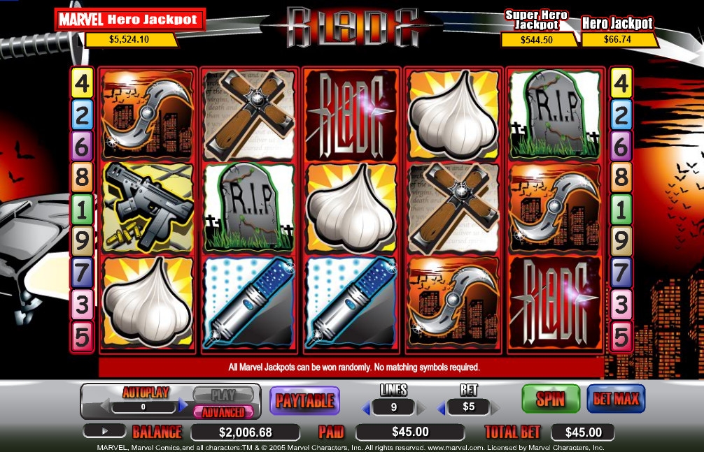 Blade (Блэйд) из раздела Игровые автоматы