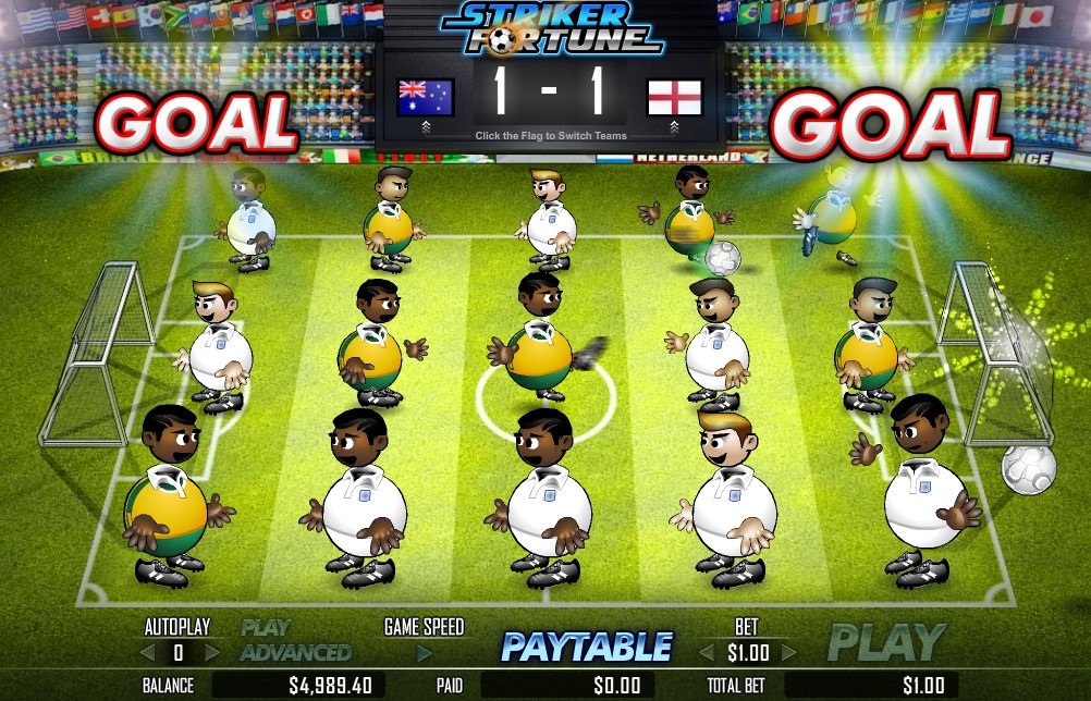 Striker Fortune (Фортуна форварда) из раздела Игровые автоматы