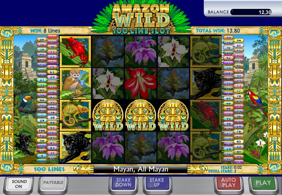 Amazon Wild (Дикая Амазонка) из раздела Игровые автоматы