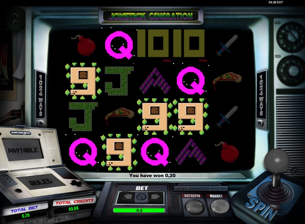 Joystick Generation (Поколение джойстика) из раздела Игровые автоматы