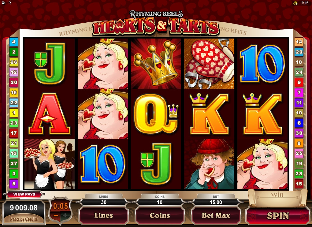 Hearts and Tarts (Черви и печенье) из раздела Игровые автоматы