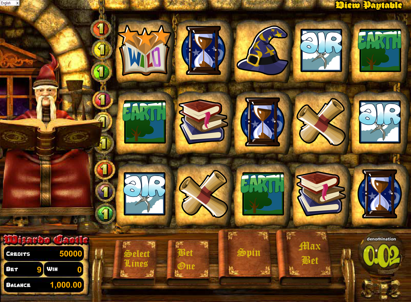 Wizard’s Castle (Замок волшебника) из раздела Игровые автоматы