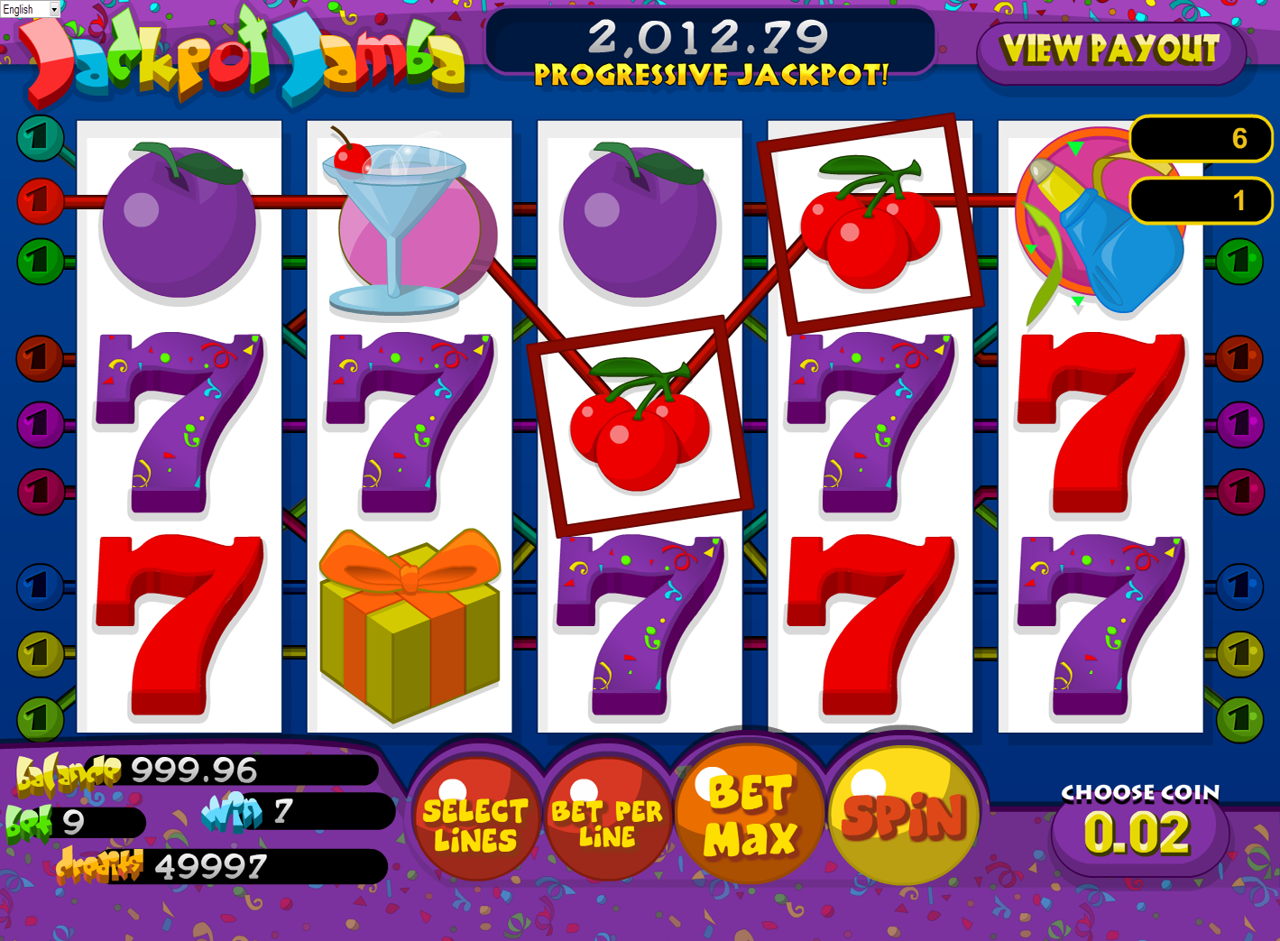Jackpot Jamba (Джекпот Джамба) из раздела Игровые автоматы