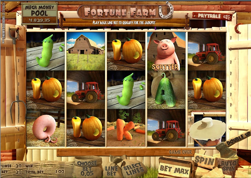 Fortune Farm (Ферма удачи) из раздела Игровые автоматы