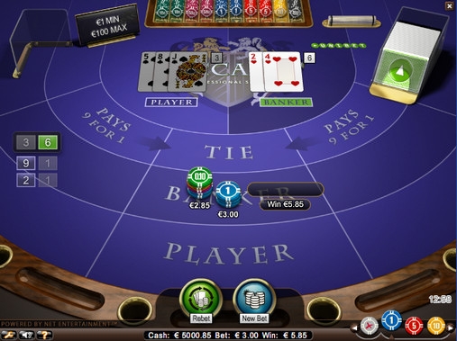 Baccarat (Баккара) из раздела Баккара