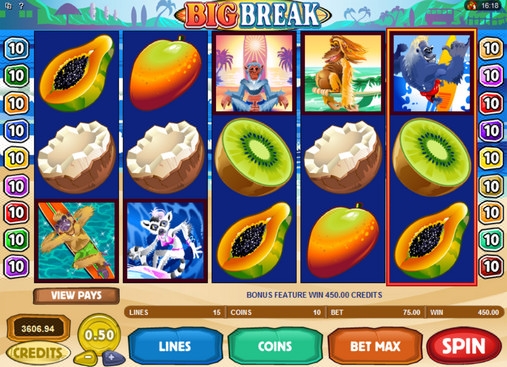 Big Break (Большая волна) из раздела Игровые автоматы